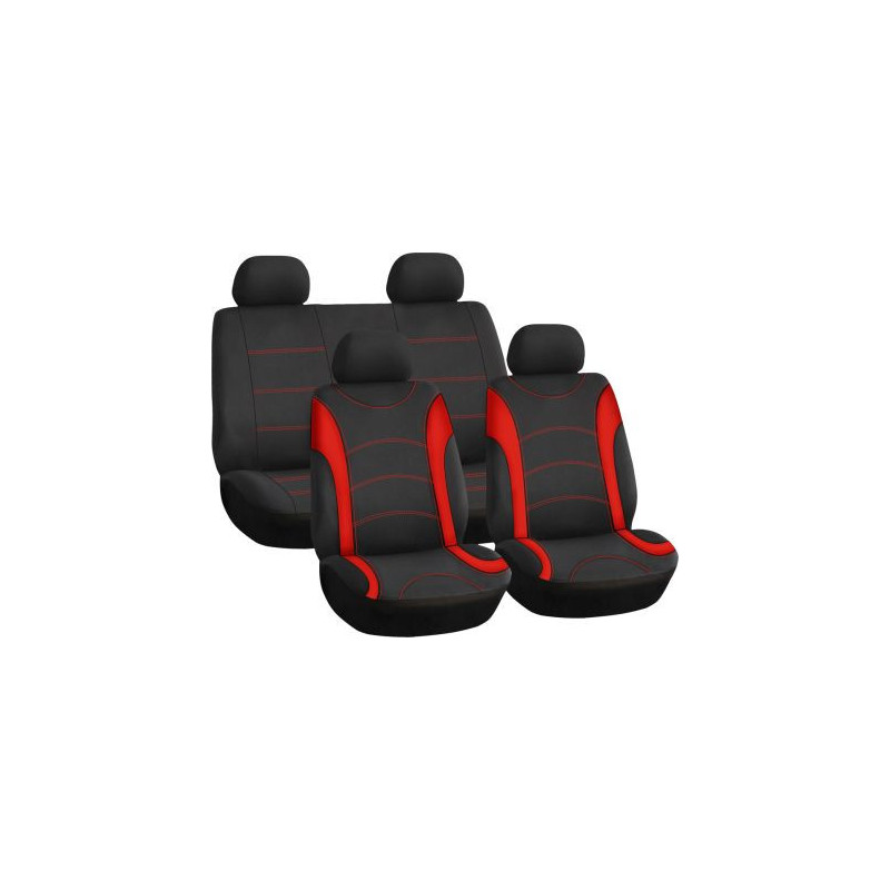 Тапицерии за седалки HY - Червен цвят