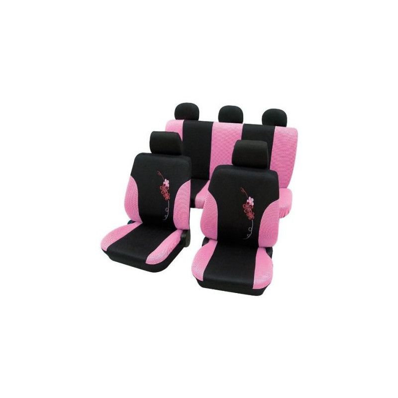 Тапицерии за седалки Petex "Flower" - Розов цвят