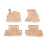 Гумени стелки за AUDI Q5 I 8R (2008-2017) - тип леген бежов