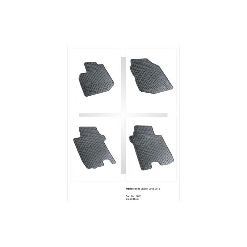 Гумени стелки за HONDA Jazz II (2008-2015)