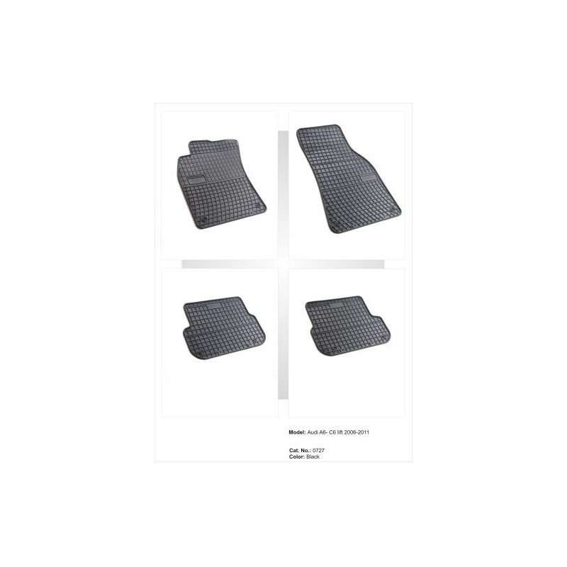 Гумени стелки за Audi A6 C6 (2006-2012)