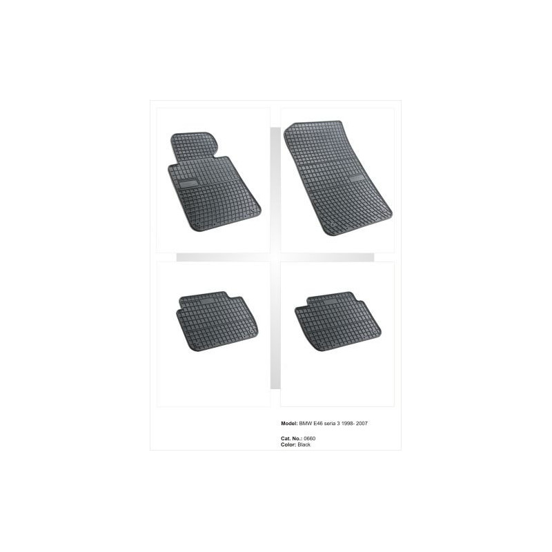 Гумени стелки за BMW 3 Серия E46 (1998-2007)