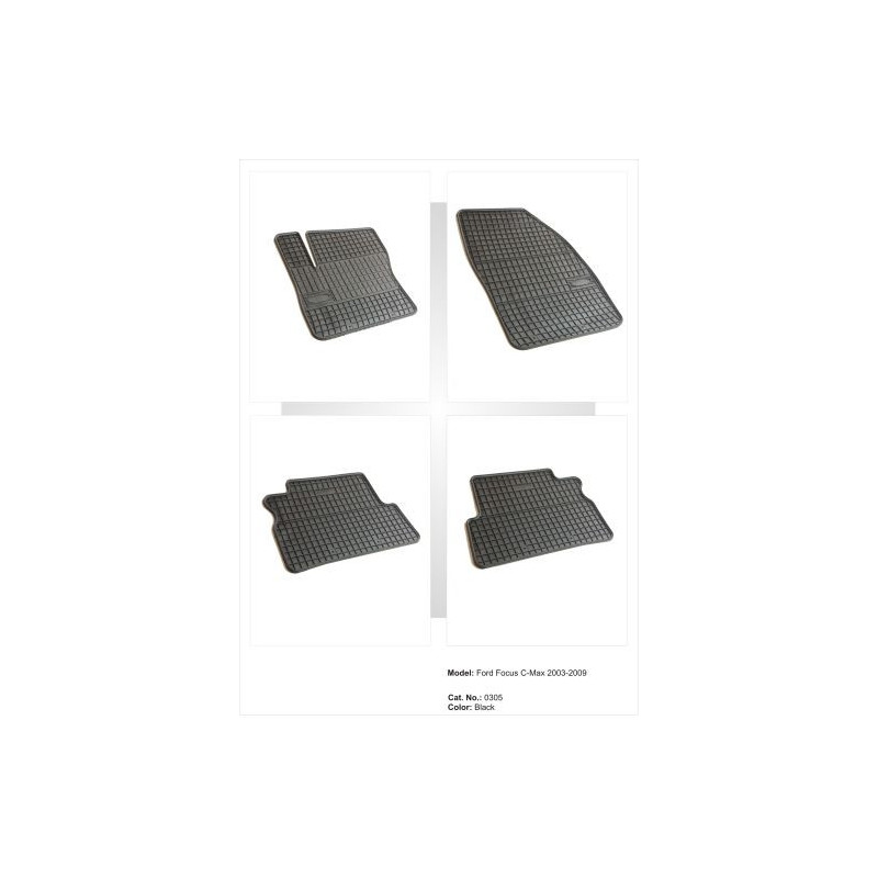 Гумени стелки за FORD C-Max I (2003-2010)