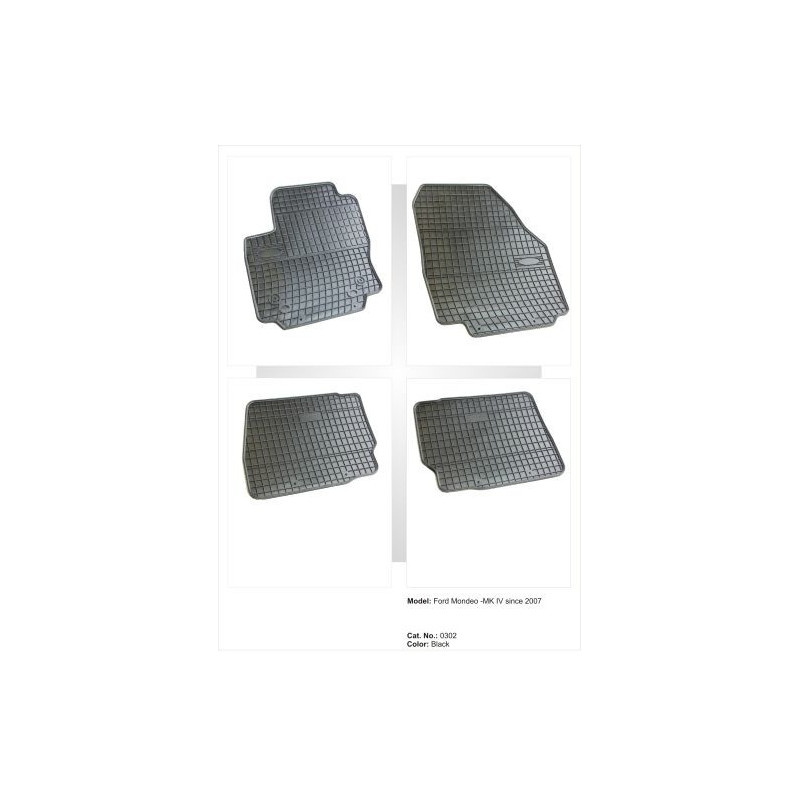 Гумени стелки за FORD Mondeo III (2007-2015)