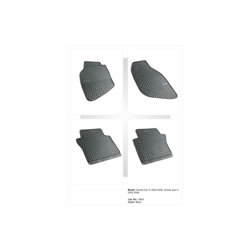Гумени стелки за HONDA Jazz I / City (2002-2008)