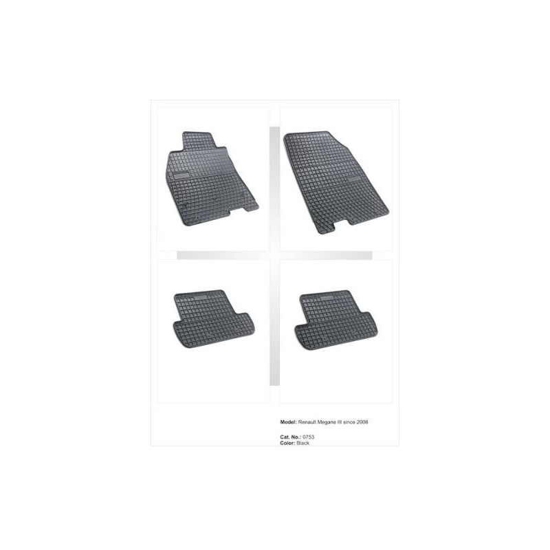 Гумени стелки за RENAULT Megane III (2008-2016)