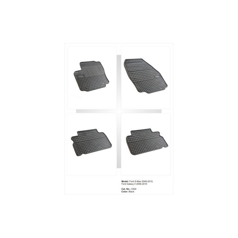 Гумени стелки за FORD Galaxy II / S-Max (2006-2010)