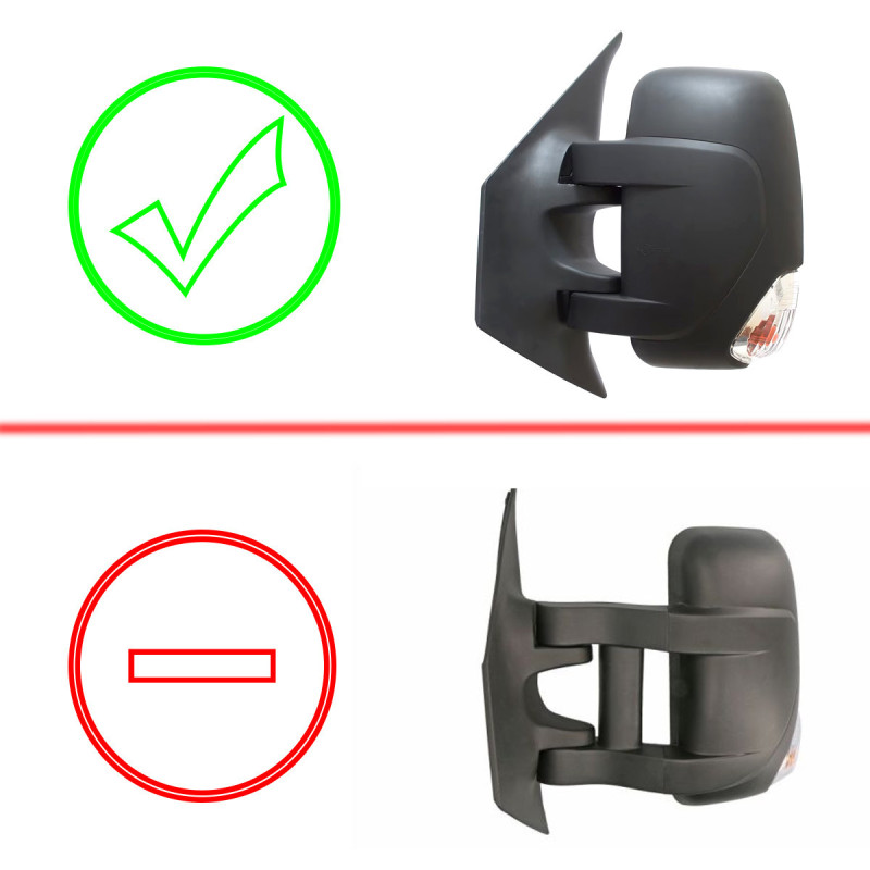 Капак за огледало за Renault Master Ляв