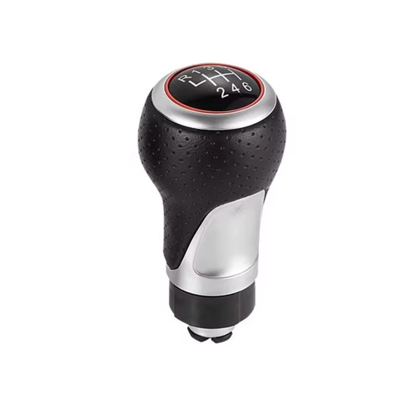 Топка за скоростен лост за Audi S-line А3 А4 А5 А6 А7 ТТ 6 скорости, Червен пръстен