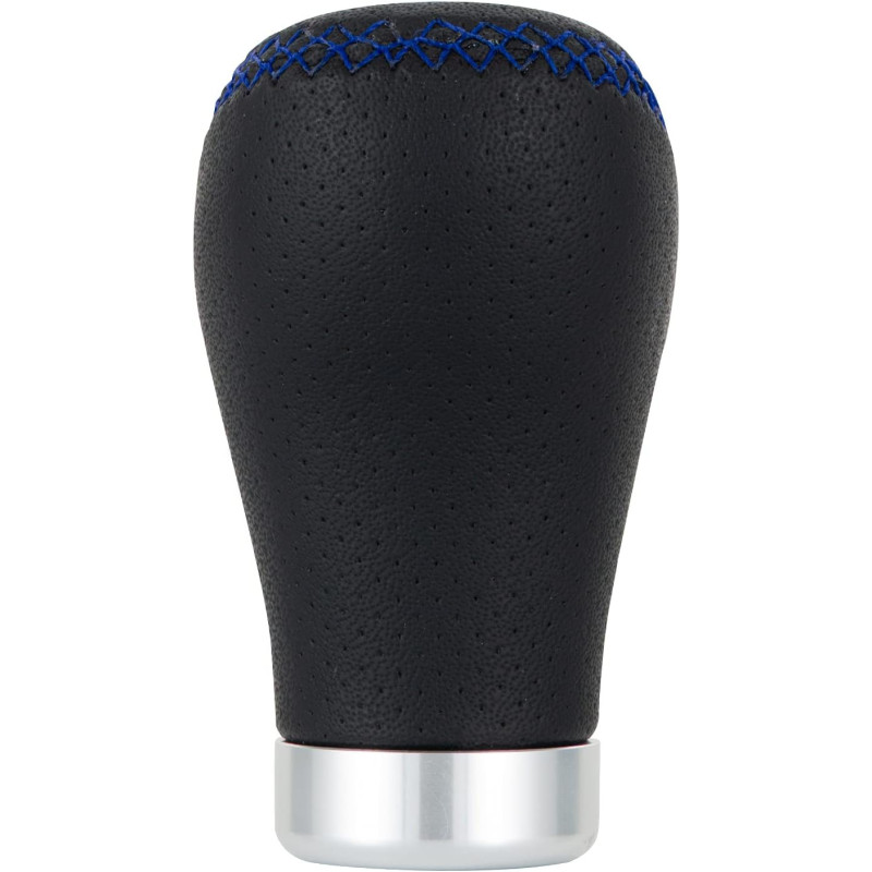 Топка за скоростен лост Универсална, Син Шев