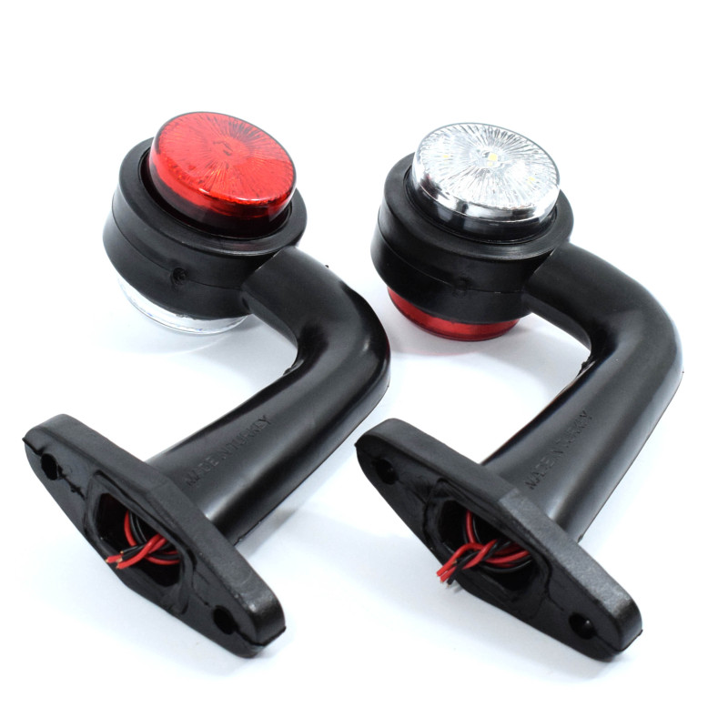 Габарит-рогче 8 LED FR0115 16cm 24V