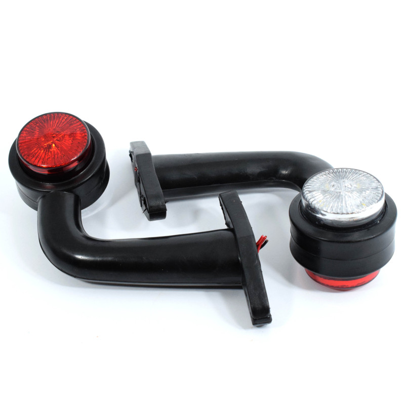 Габарит-рогче 8 LED FR0115 16cm 24V