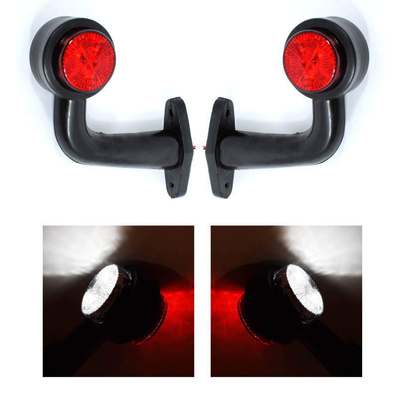 Габарит-рогче 8 LED FR0115 16cm 24V