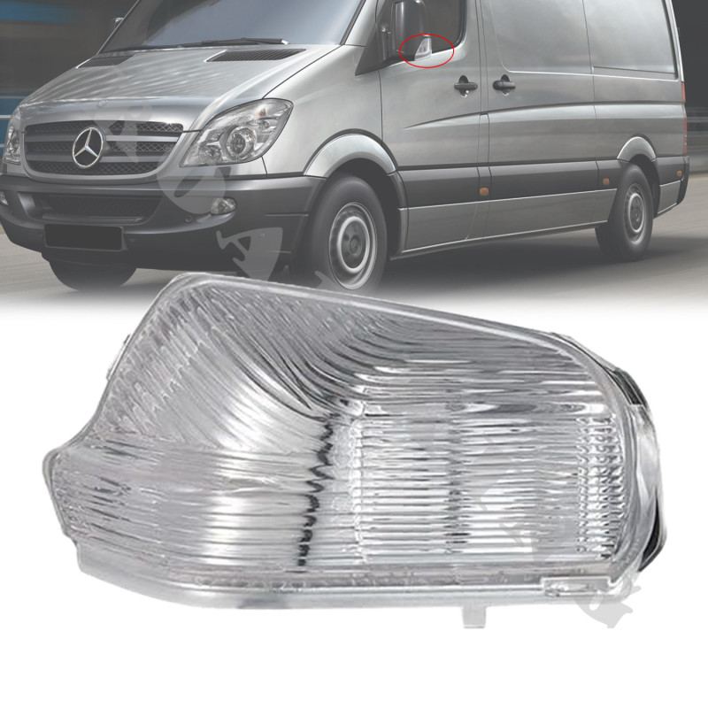 Мигач за огледало за Mercedes Sprinter,VW Crafter 2006г+ Ляв