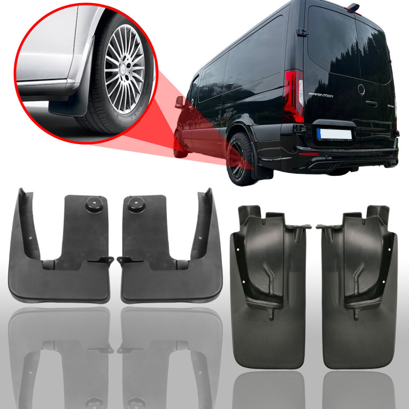 Калобран за Mercedes Sprinter 907 2018+ Преден, Ляв