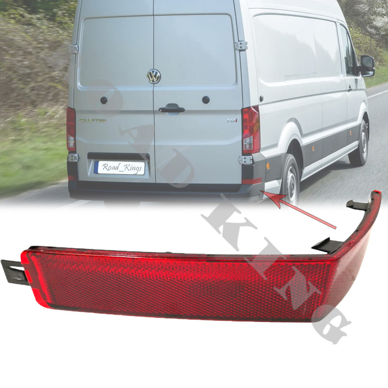 Рефлектор VW Crafter 2018+ Ляв